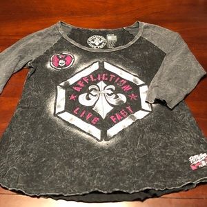 Affliction 3/4 Sleeve Tee